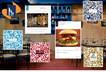 Votre carte de restaurant avec QR Code