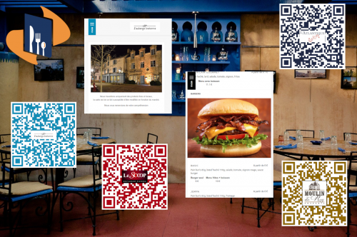 Votre carte de restaurant avec QR Code
